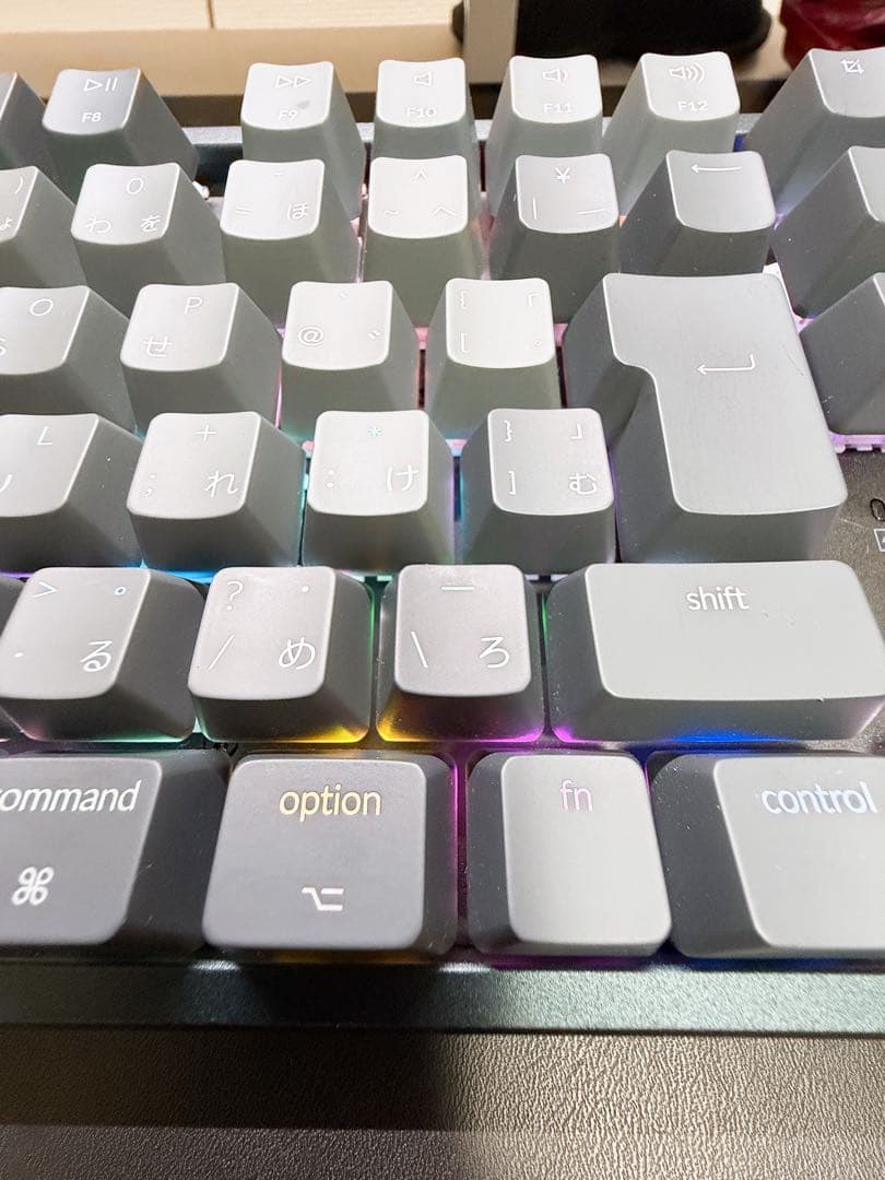 Keychron K8 メカニカルキーボード RGB 青軸 日本語配列
