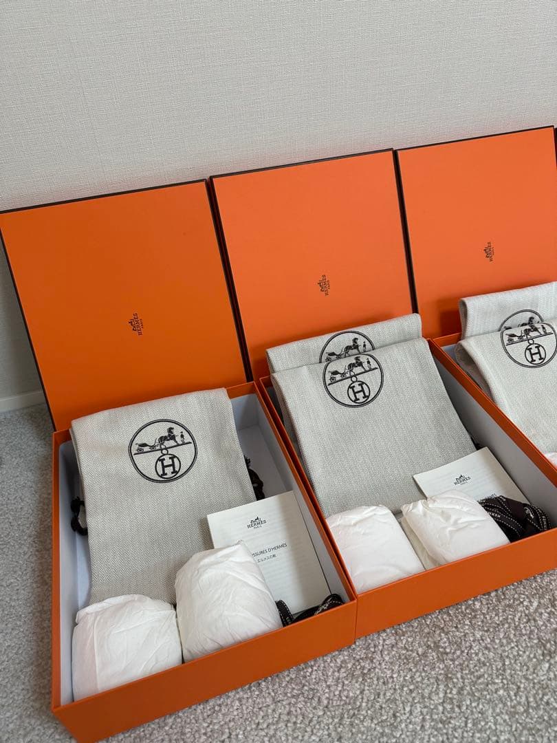 エルメス　オラン空箱　4個セット
