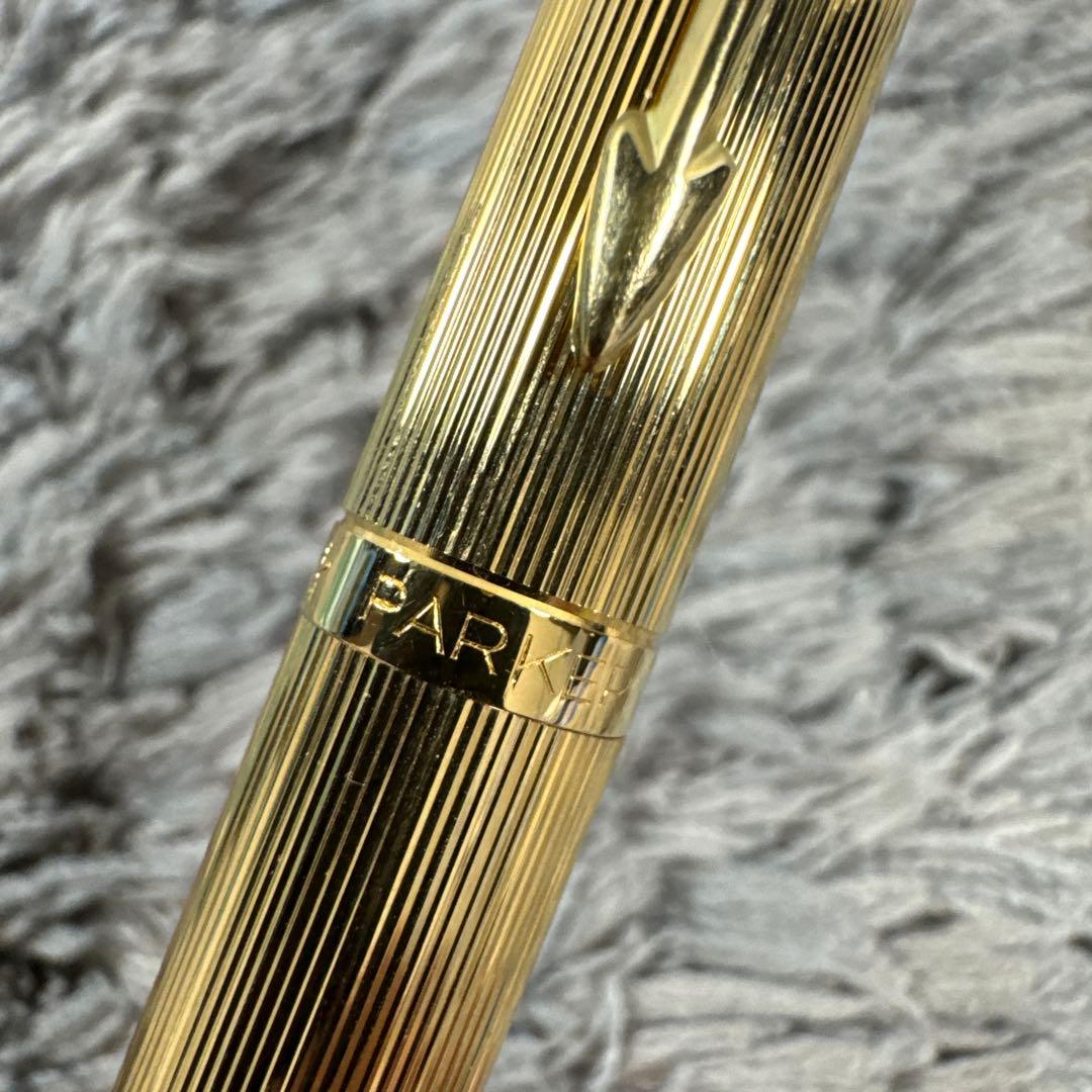 PARKER パーカー 585 ゴールド 万年筆 MADE IN FRANCE
