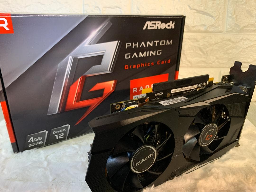 グラフィックボード・グラボ・ビデオカード ASRock Radeon RX570 PHANTOM GAMING