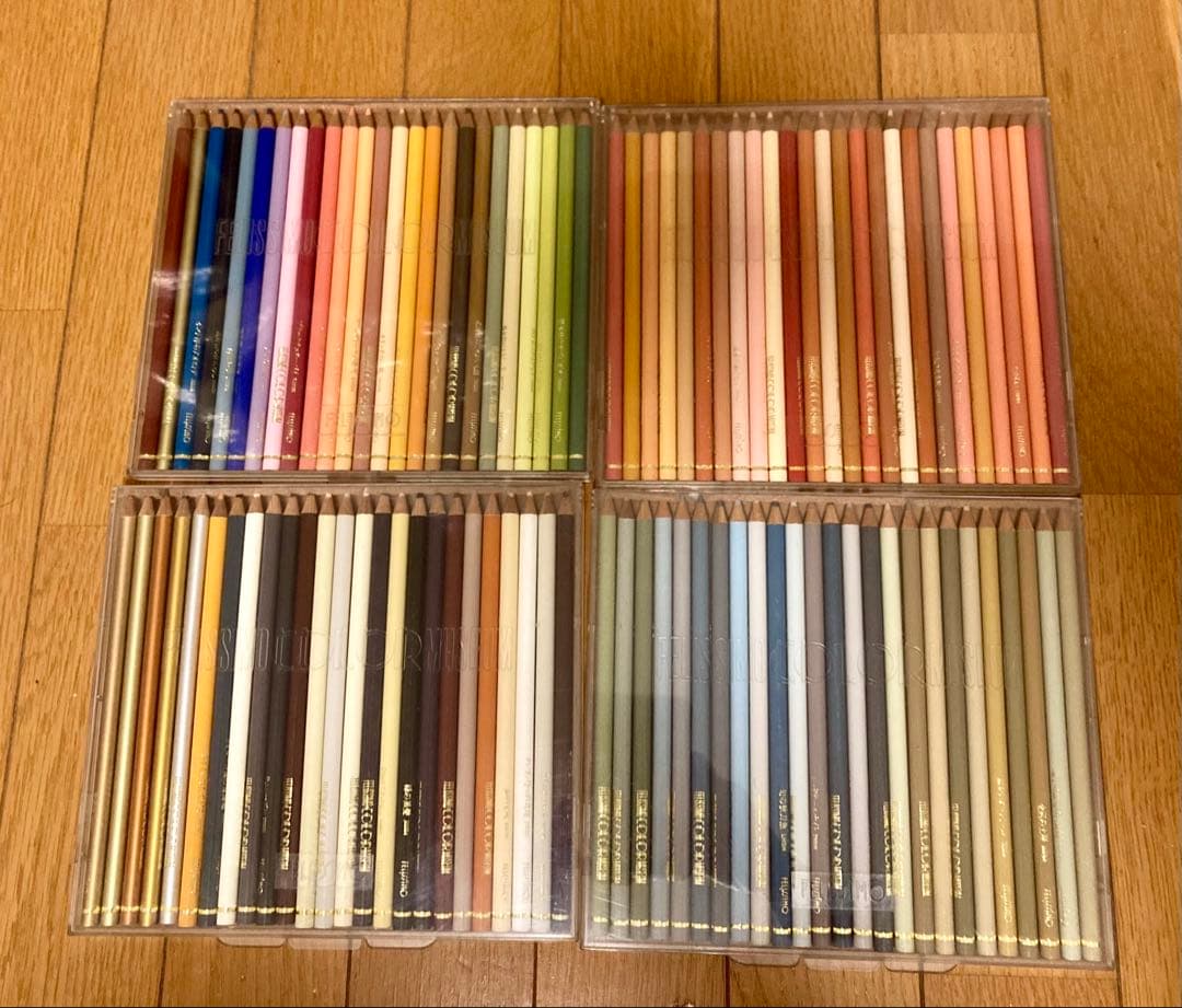フェリシモ 初代500色の色えんぴつ