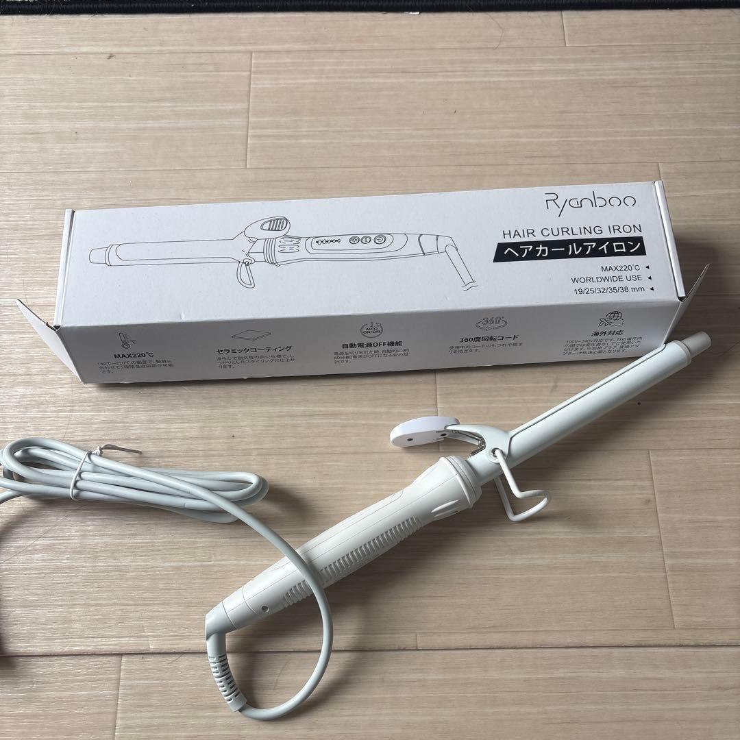 Ryamboo & Micropure カールヘアアイロンセット