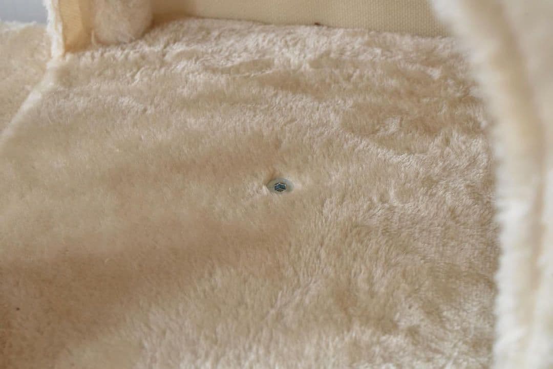 猫 キャットタワー 据え置き ハンモック 麻紐 ネイビーブルー