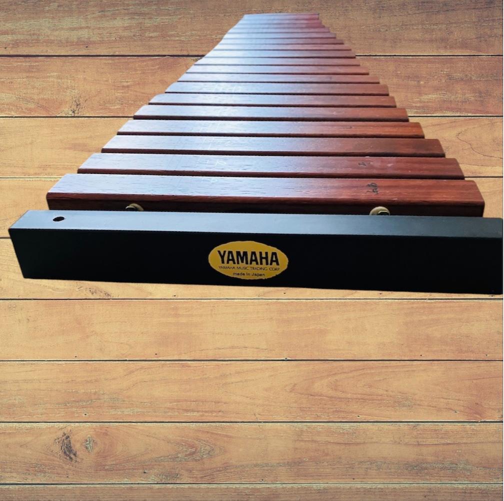 【美品】YAMAHA TX-6 シロフォン 32音 卓上木琴 マレット/ケース付