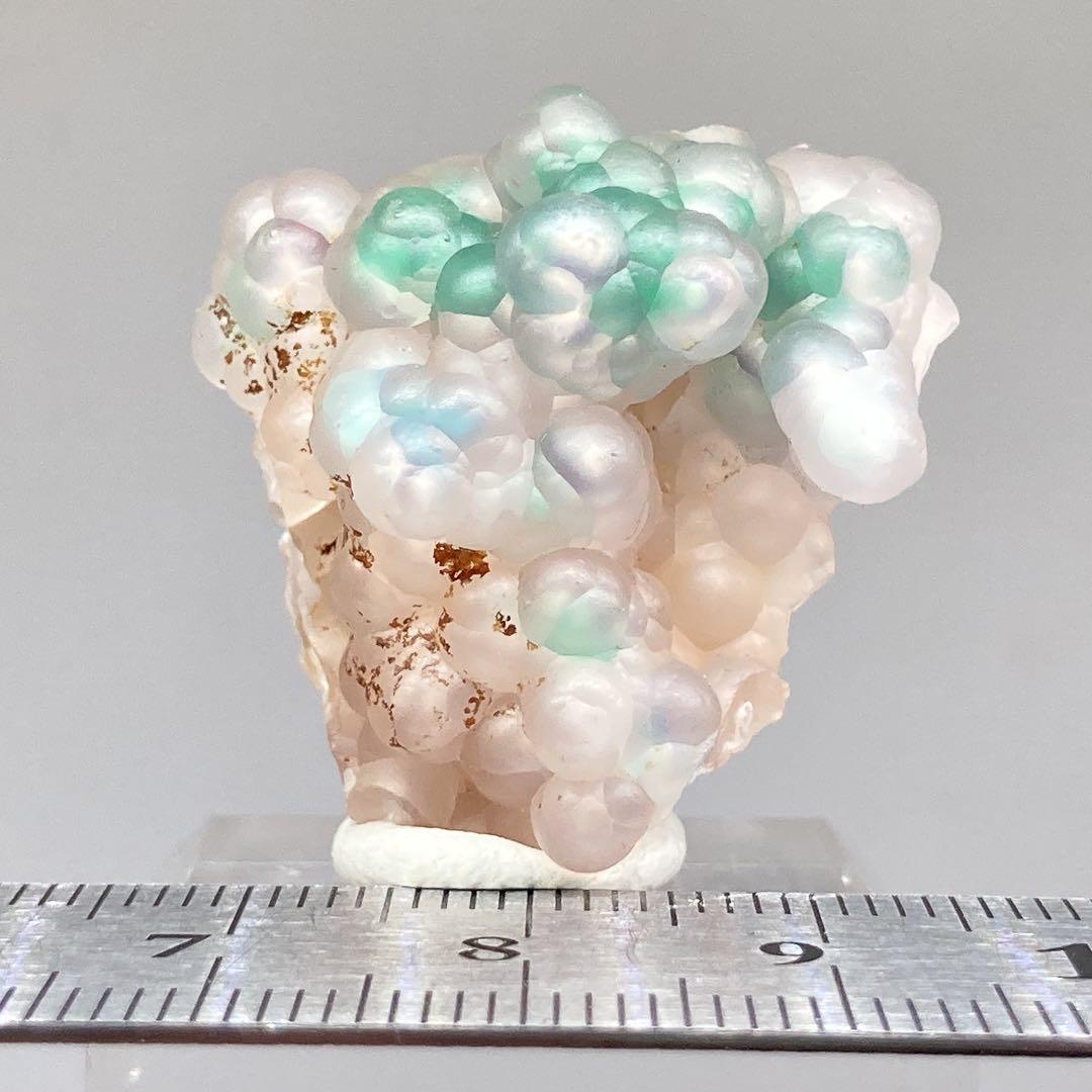 クリソコラインカルセドニー　原石　鉱物標本　天然石　546