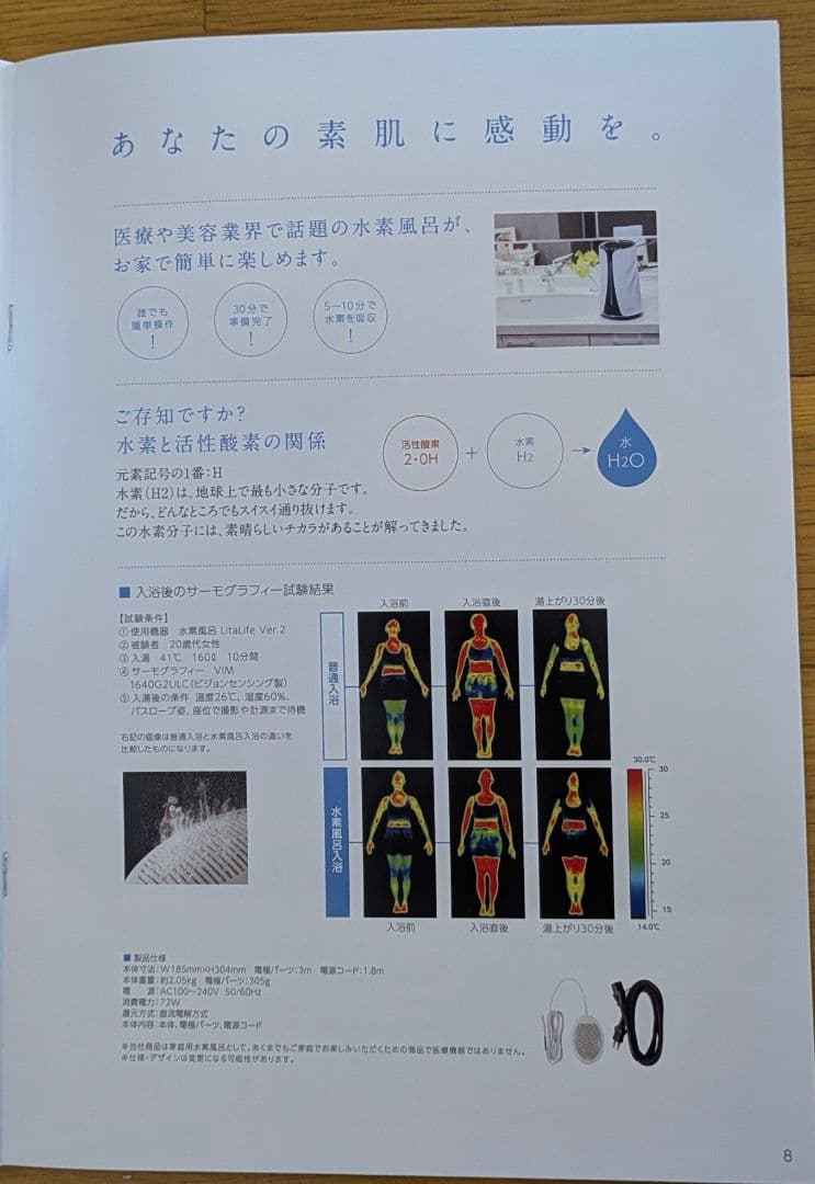 【超美品】 リタライフ　水素風呂　ver.2【機能確認済】