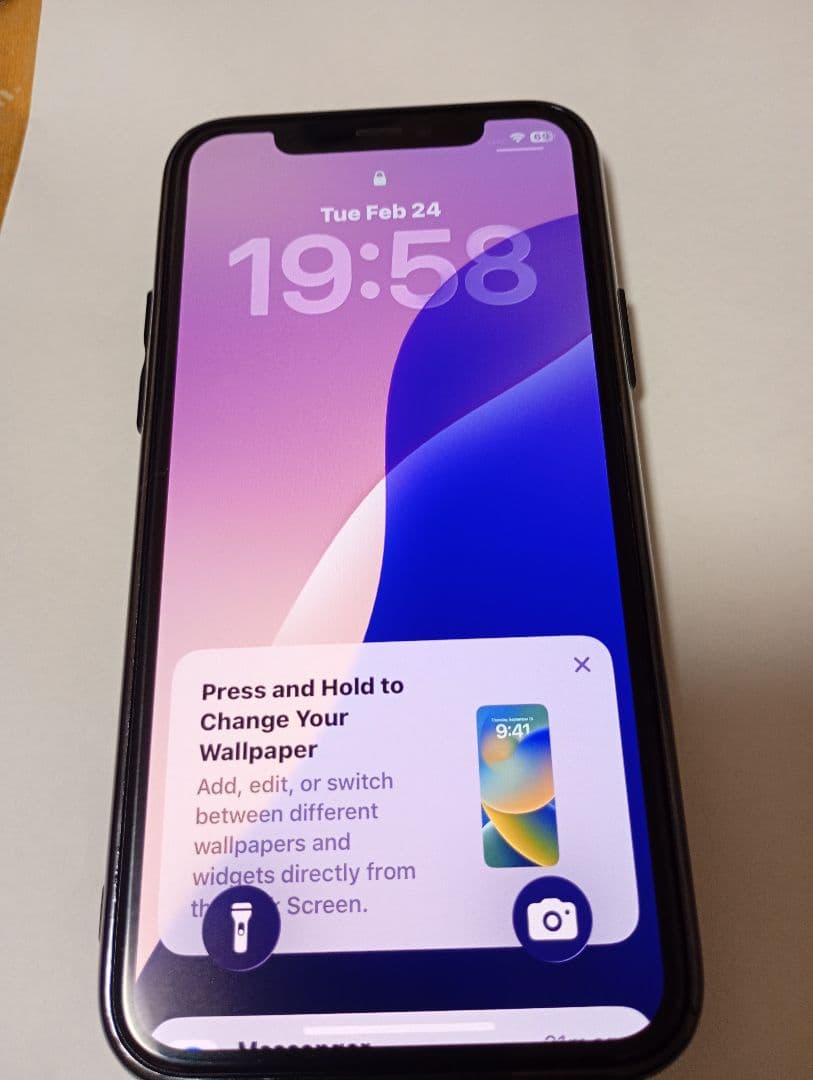 Apple iPhone 1１ Pro シルバー 本体　72%