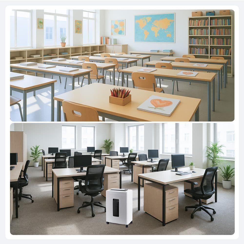 シュレッダー 電動 家庭用 静音 マイクロカット 業務用 カード 18L 事務