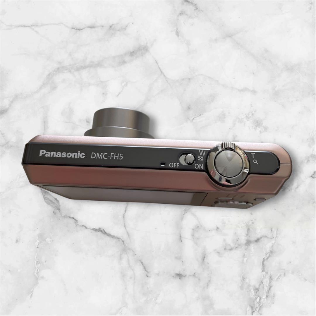 美品Panasonic LUMIX デジタルカメラ DMC-FH５ピンクゴールド