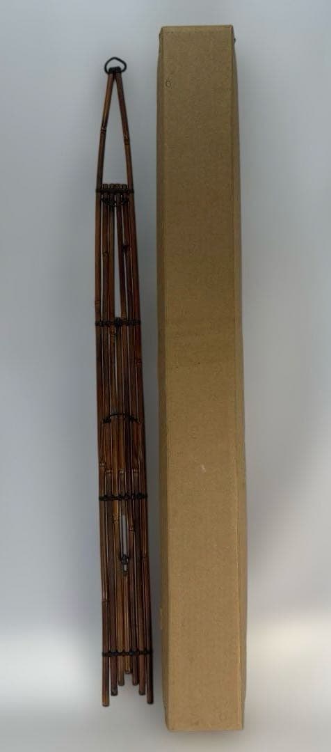 【中古品】竹翠造　染支那竹かけ（紙箱）スイハツUSED〈税込•送料込〉