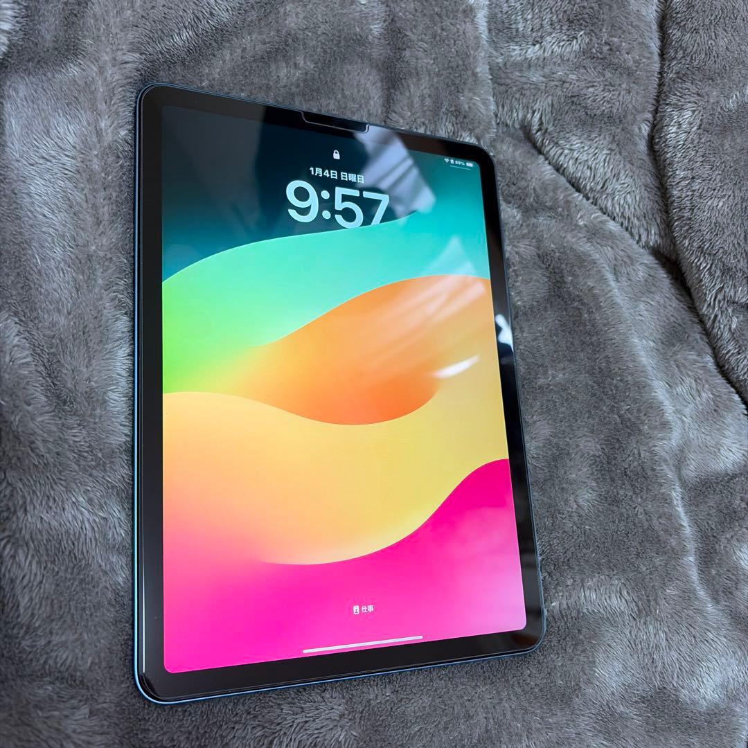 【美品】iPad Air 第5世代 M1 64GB ブルー バッテリー94%