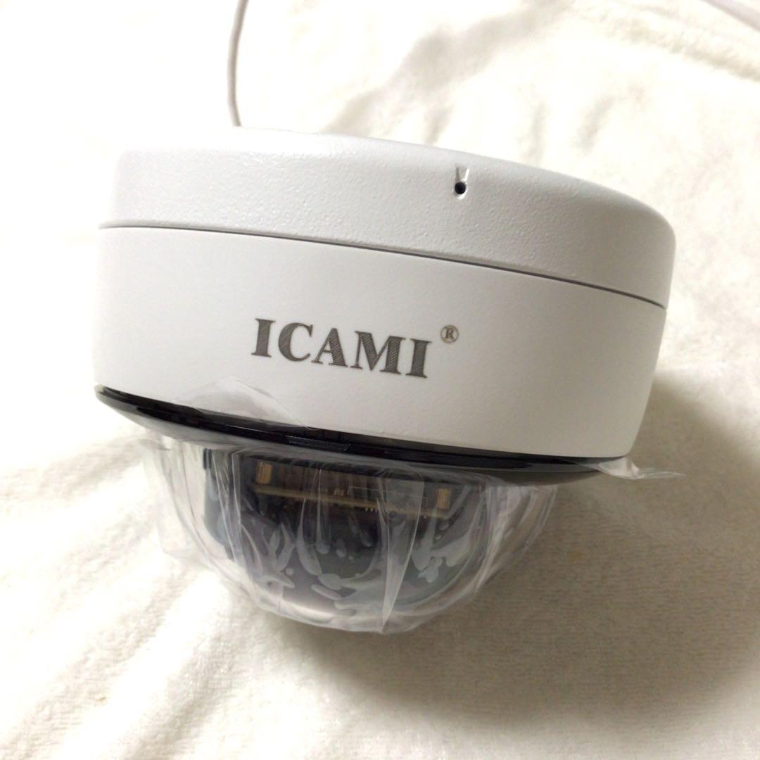 防犯カメラ ワイヤレス 監視カメラ 工事不要 家庭用 防犯アイテム ICAMI