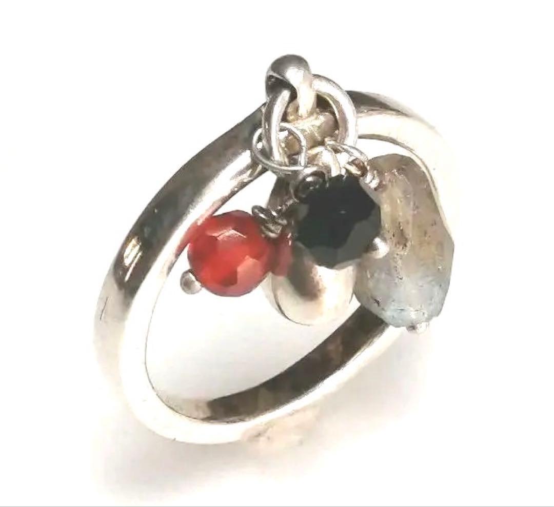 シルバー天然石 ハンドメイドリング