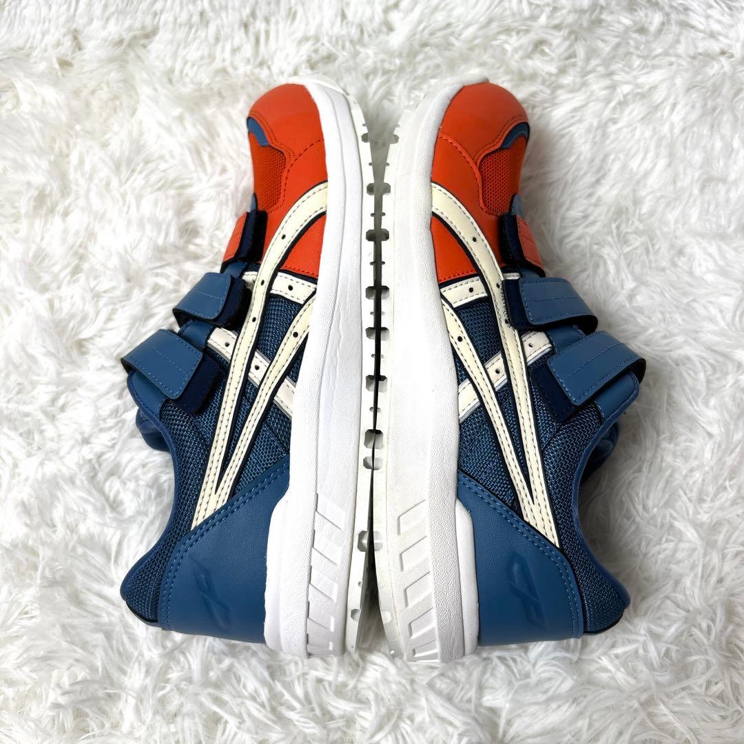 【新品・未使用品】asics 安全靴 限定色 オレンジ×ネイビー