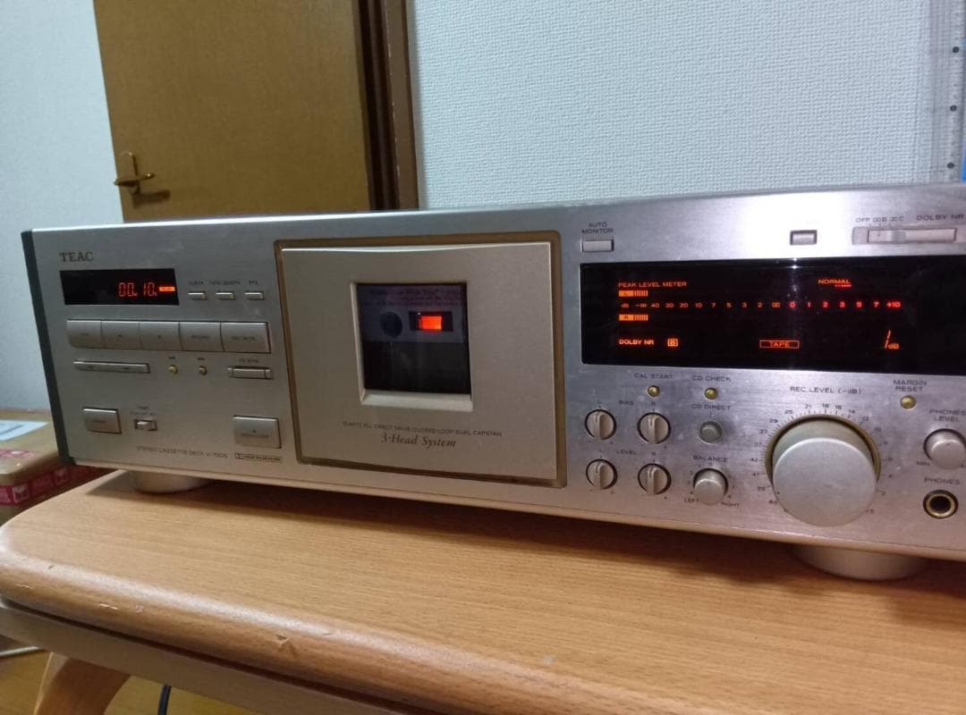 TEAC V-7000 CD MD カセットデッキ 100V 20W