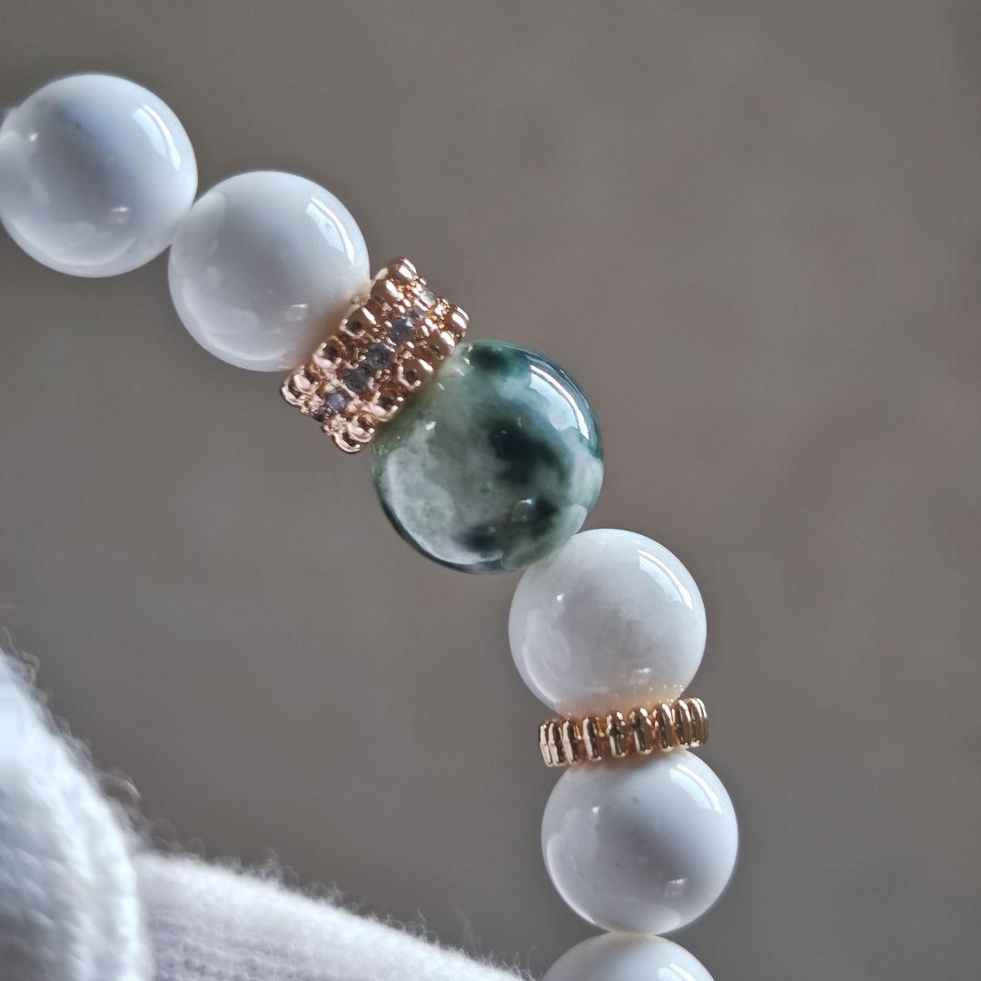 おまとめ専用です♡新作♡日高翡翠、天然ホワイトオニキス