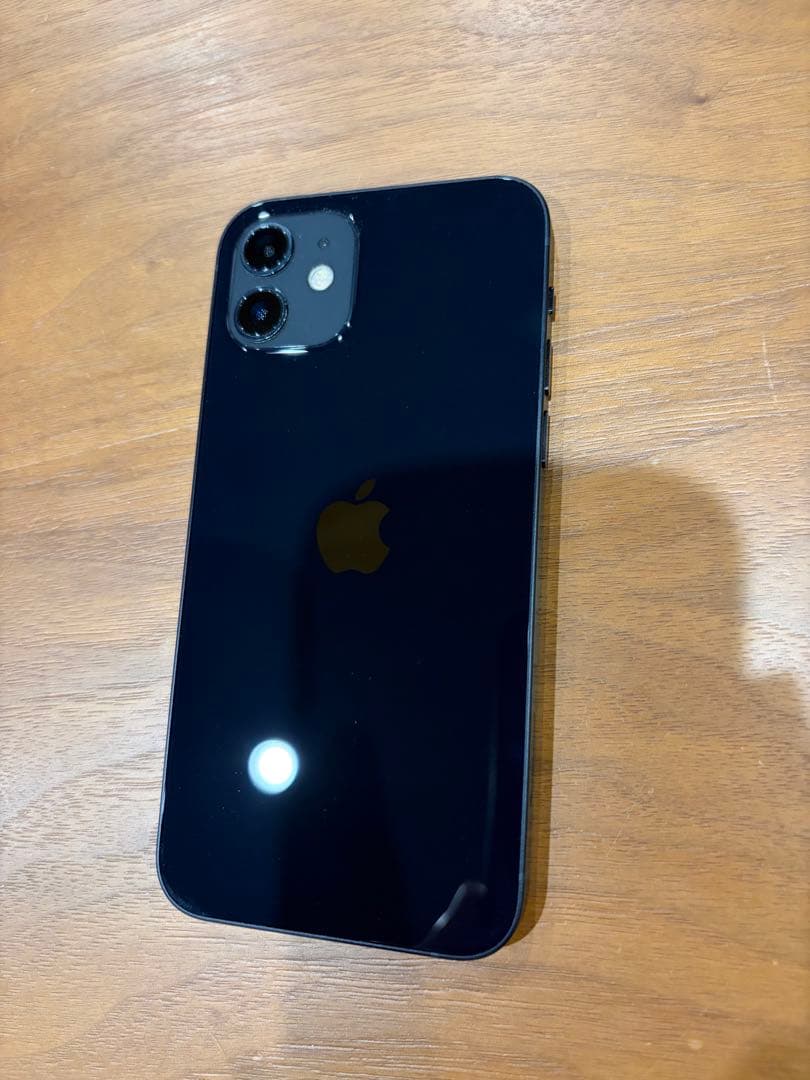 【箱付】iPhone12 128GBブラック(ケース・保護フィルム付)