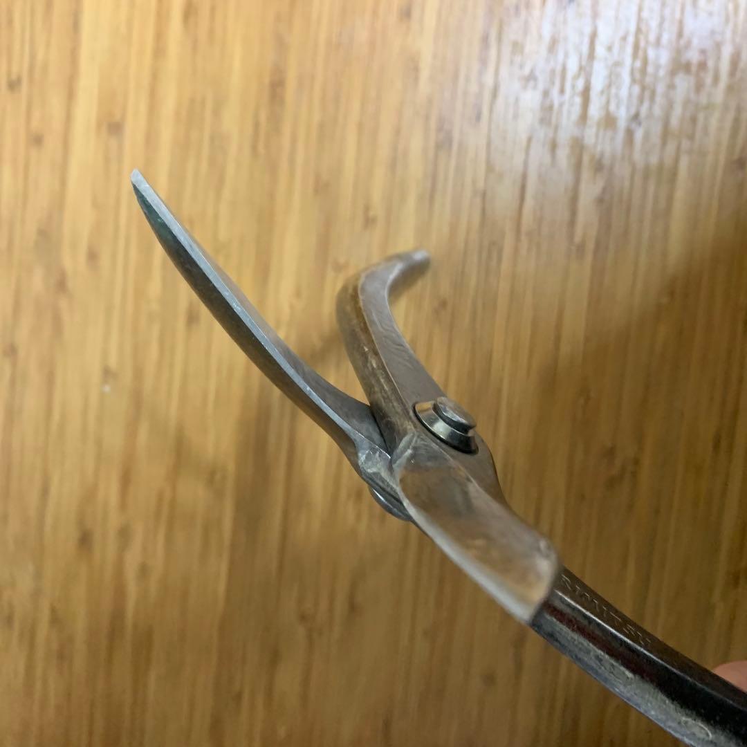 板金ハサミ 金切　鋏 盛光 柳刃 板金工具　MORIMITSU