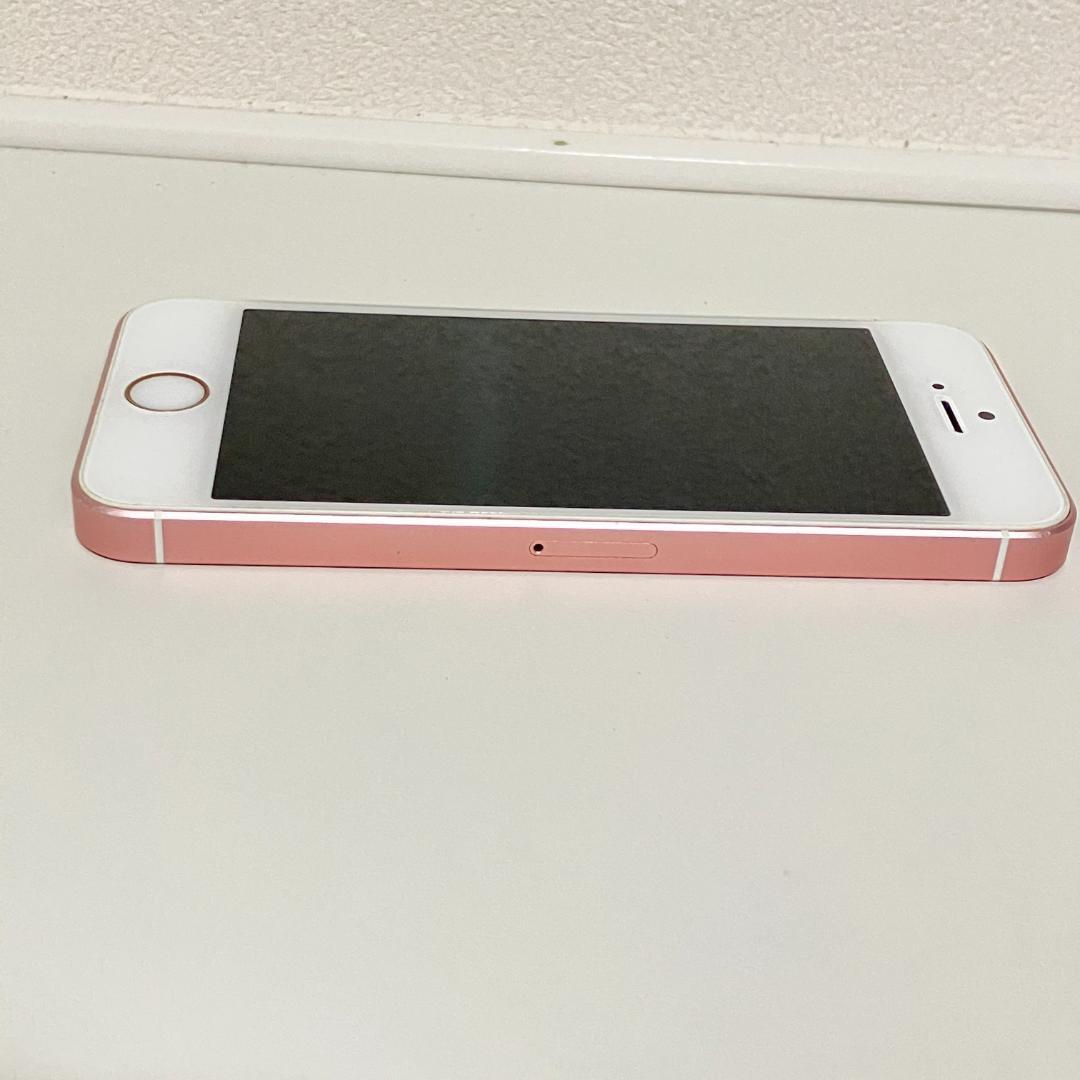 iPhone SE 64GB バッテリー84% SIMフリー ピンク