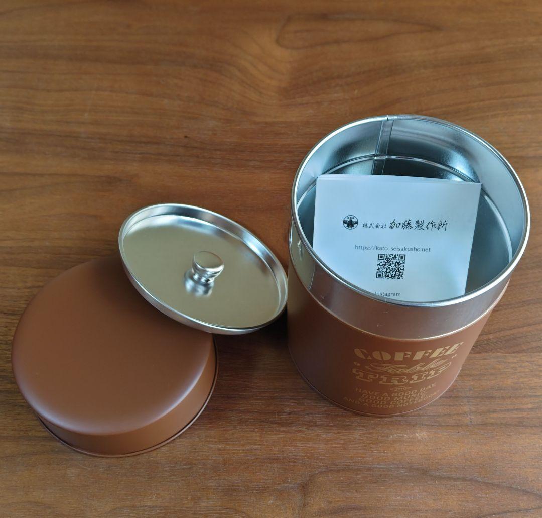 【 新品 未使用 】トラベラーズファクトリー《 コーヒー缶》+《ポストカード》