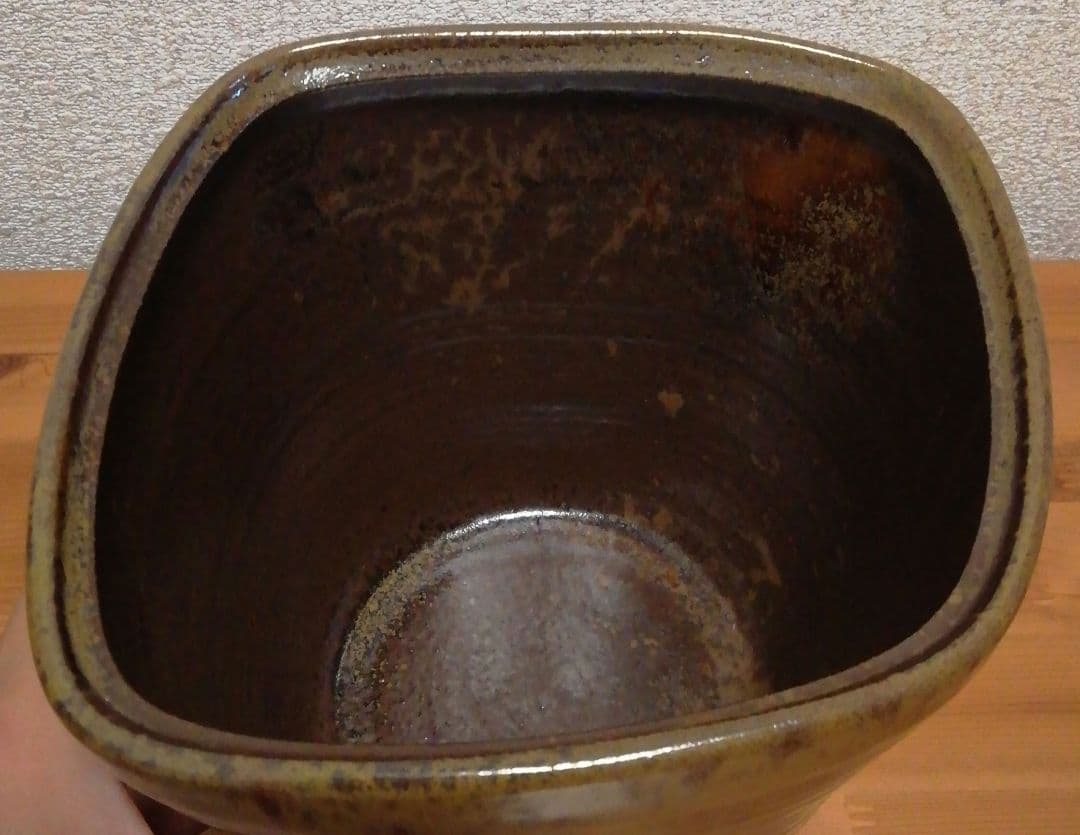 立花大亀書付　丹波焼　水指　弥右衛門　茶入　二点まとめて