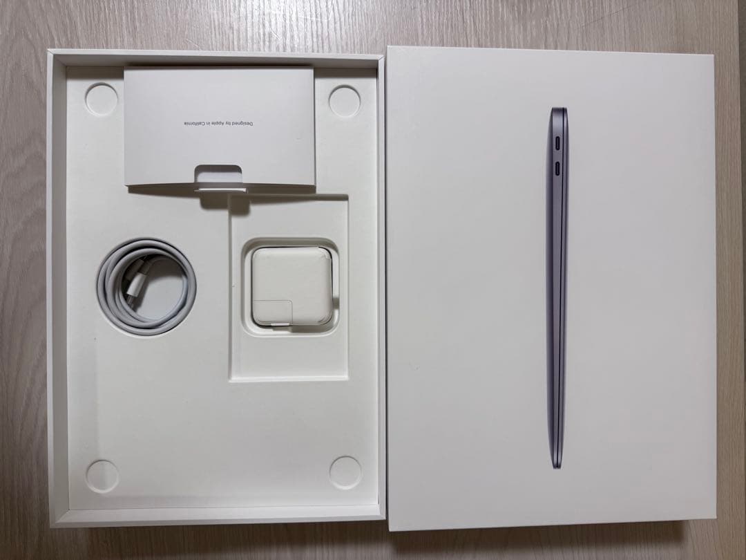 【超美品】16GB256GB スペースグレイMacBookAirM1 2020