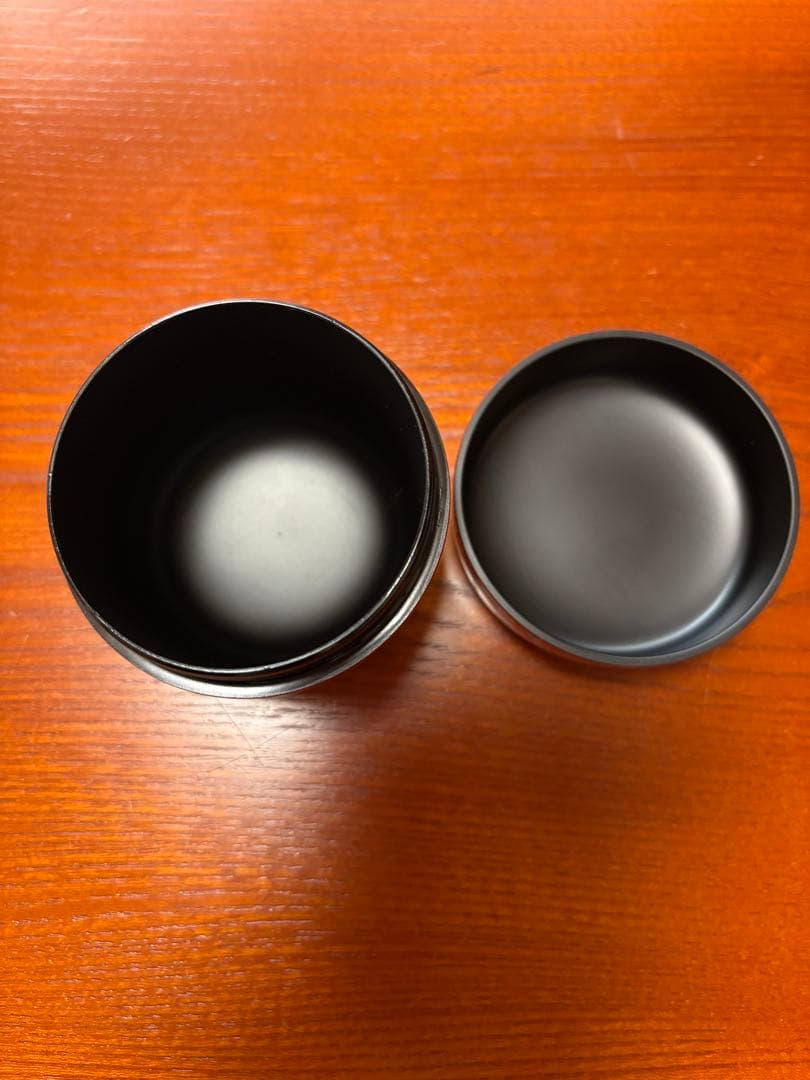 茶道具　朱塗　中棗　馬九行く