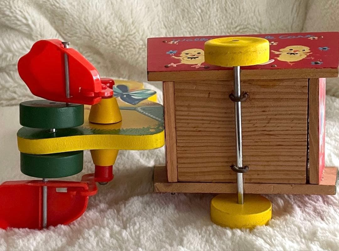 希少　フィッシャープライス社製Walking Duck Cart ヴィンテージ