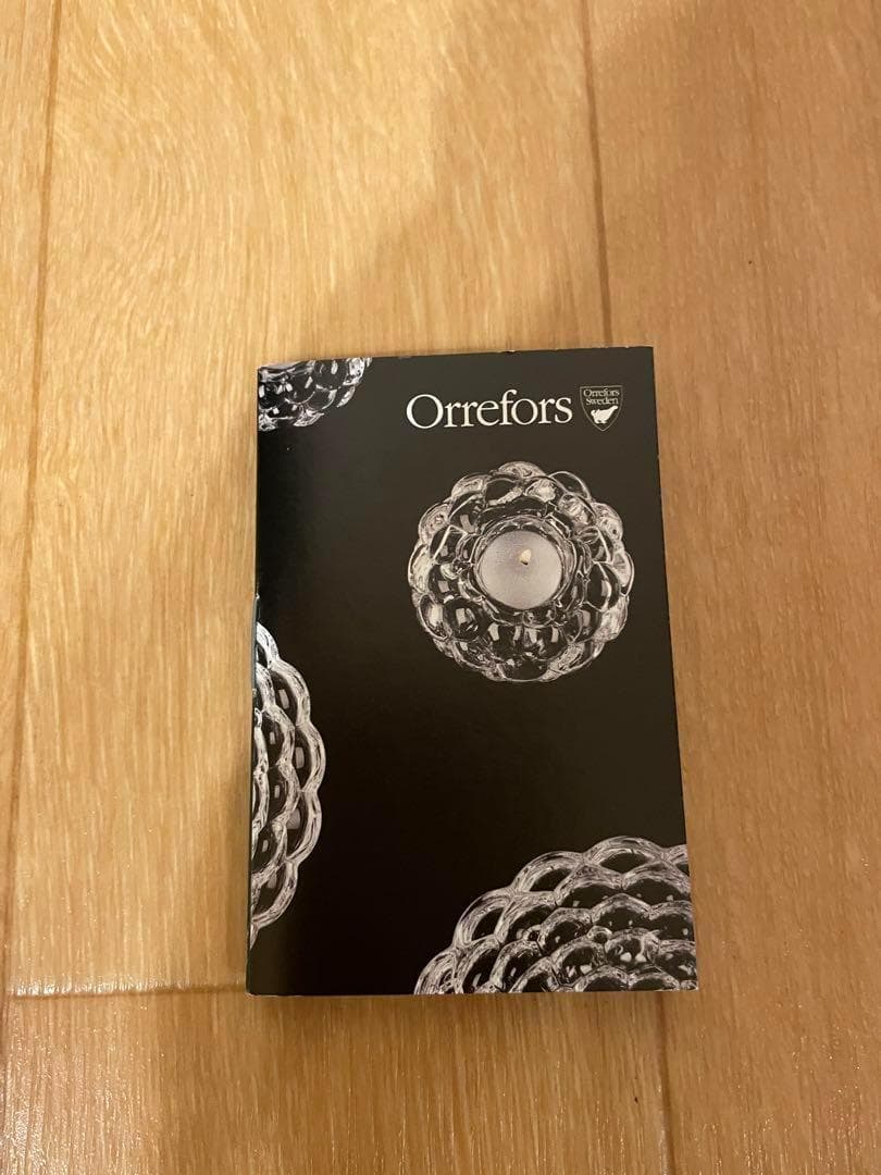 【専用箱】オレフォス キャンドルホルダー カルテット美品 Orrefors