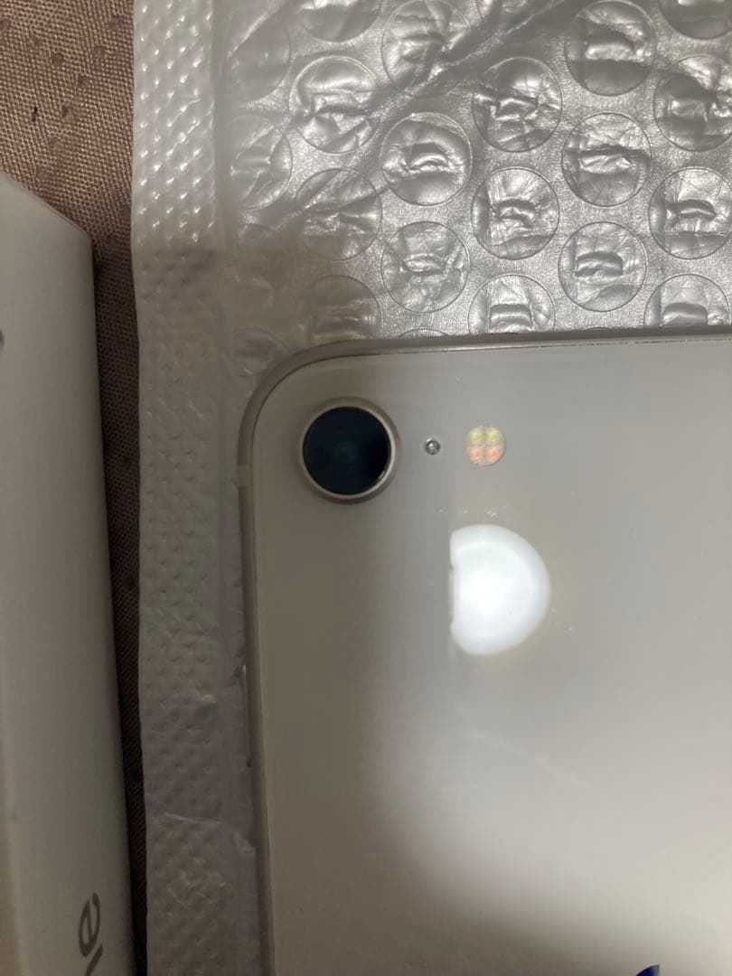 iPhone 128GB SE (第3世代)ホワイト本体 充電ケーブル付き