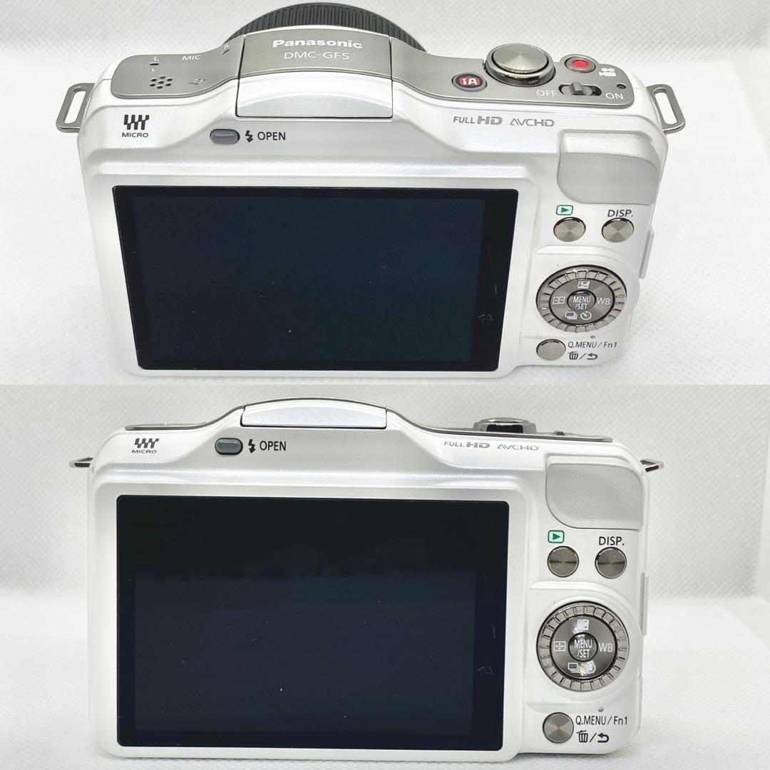 【良品】Panasonic LUMIX DMC-GF5 ダブルレンズキット