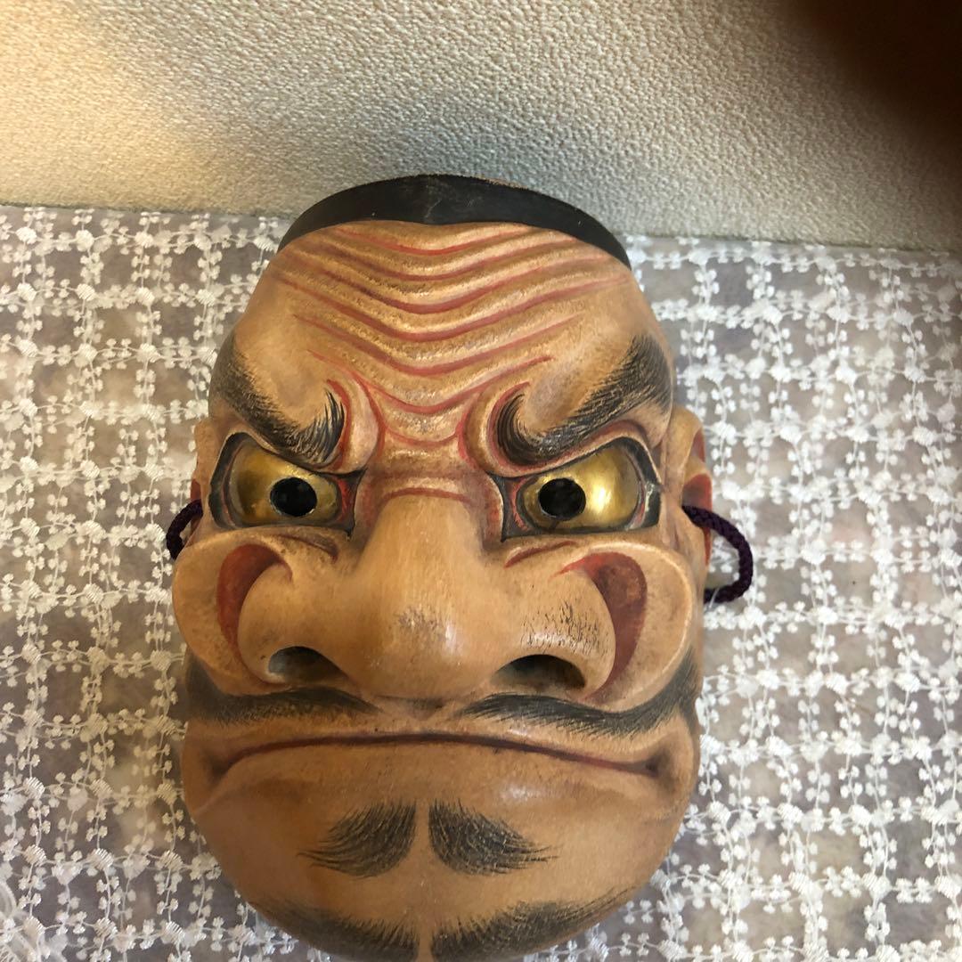 能面 と面袋