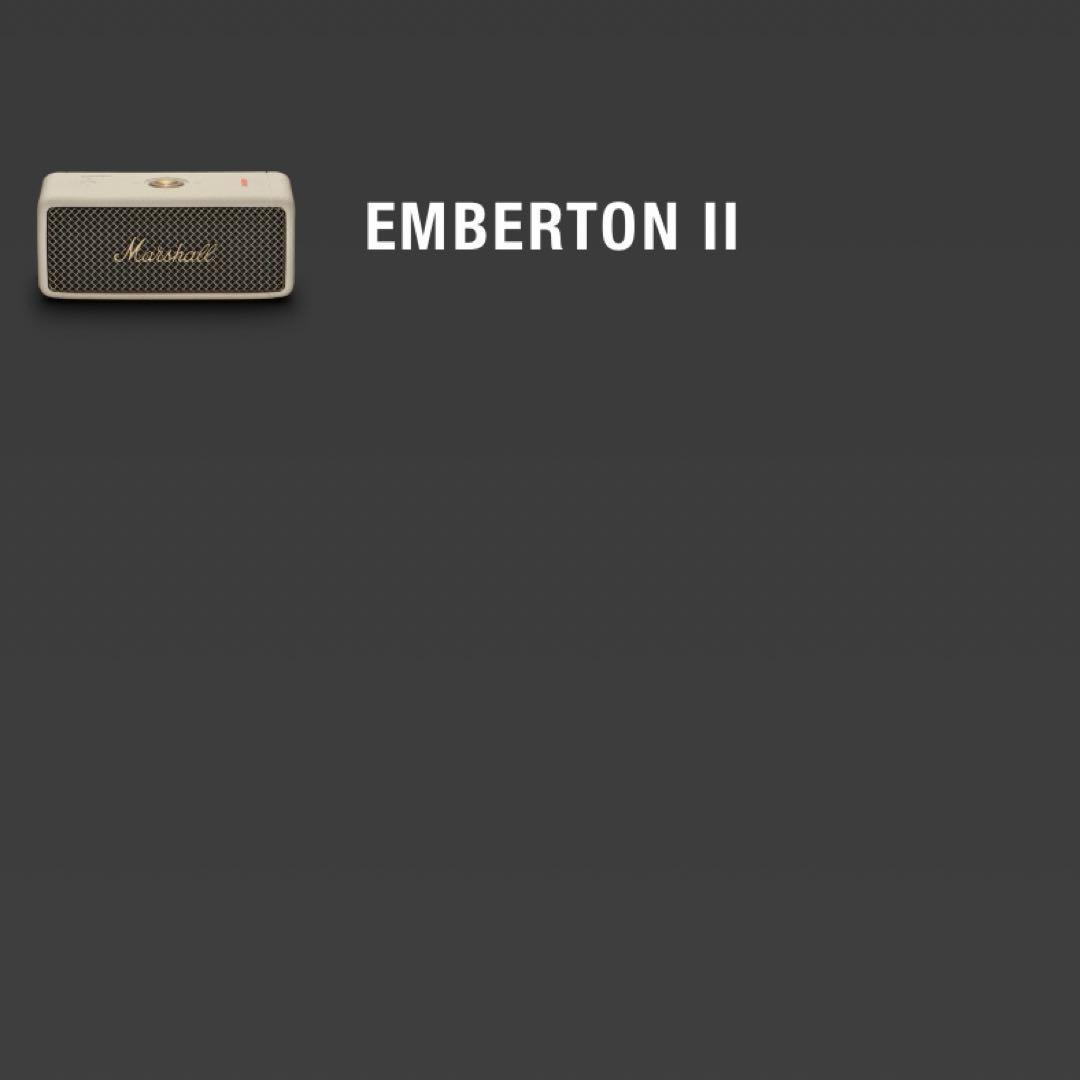 Marshall Emberton II CREAM マーシャル スピーカー