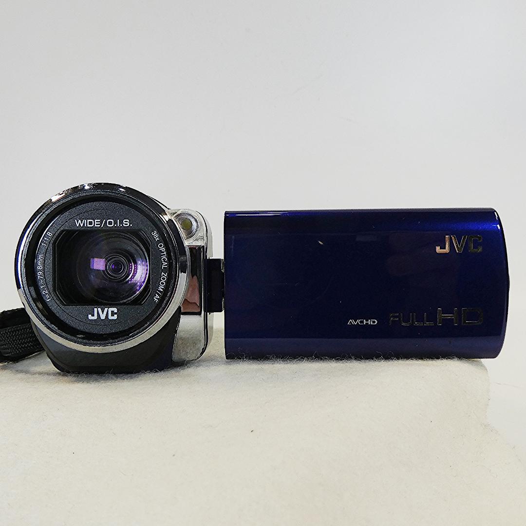 動作良好 JVC Everio GZ-E565-A HDD/SD ビデオカメラ