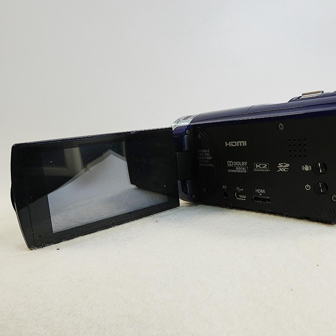 動作良好 JVC Everio GZ-E565-A HDD/SD ビデオカメラ