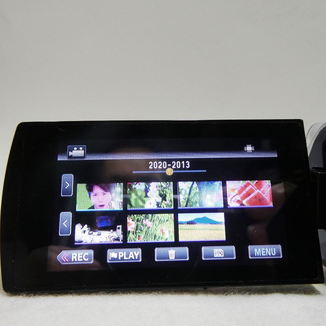 動作良好 JVC Everio GZ-E565-A HDD/SD ビデオカメラ