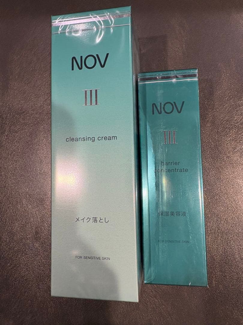 NOVⅢ クレンジング　美容液