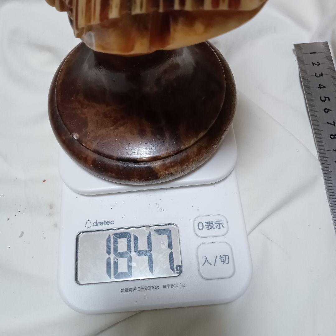 アルバスター製の美しいバスト像 約25cm