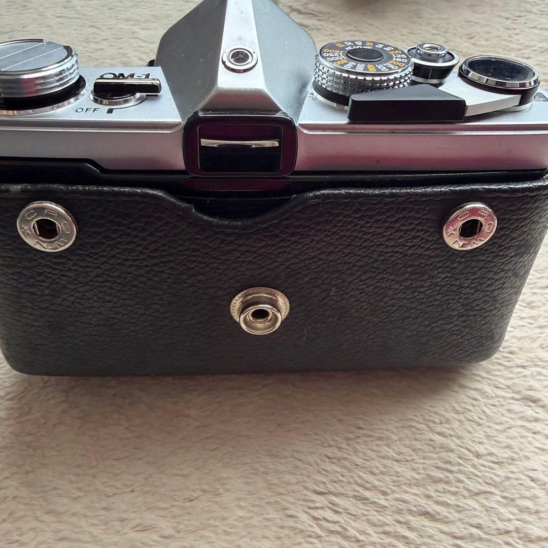 OLYMPUS OM-1説明書付き　カバー付き　 オリンパス カメラ　ジャンク