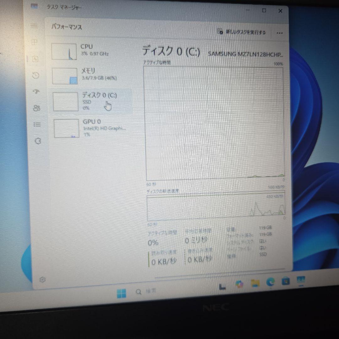 NEC ビジネスノートPC VersaPro タイプ VX VK26TXZDJ