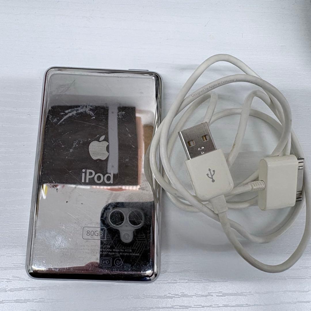 【ジャンク】Apple iPod classic 80GB A1238 充電不可