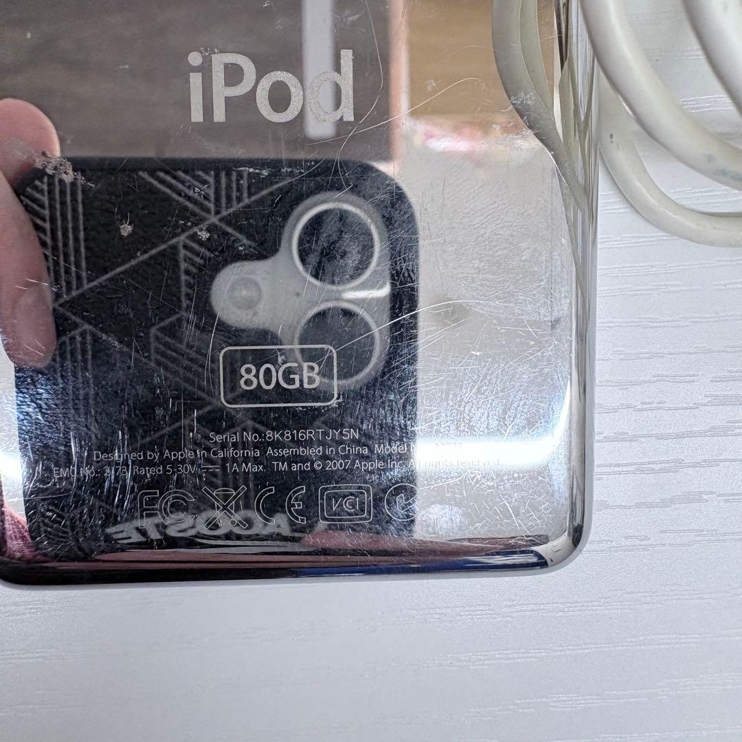 【ジャンク】Apple iPod classic 80GB A1238 充電不可
