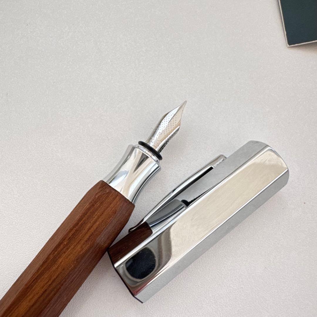 FABERCASTELL ファーバーカステル オンドロ ウッド 万年筆 F 木軸