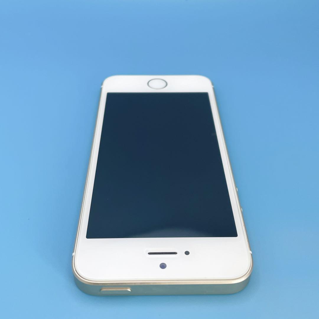 【美品】iPhone SE 64GB バッテリー87% SIMフリー ゴールド