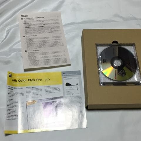 2F-4050 一眼レフ　ニコン　画像編集ソフト　COLOR EFEX PRO
