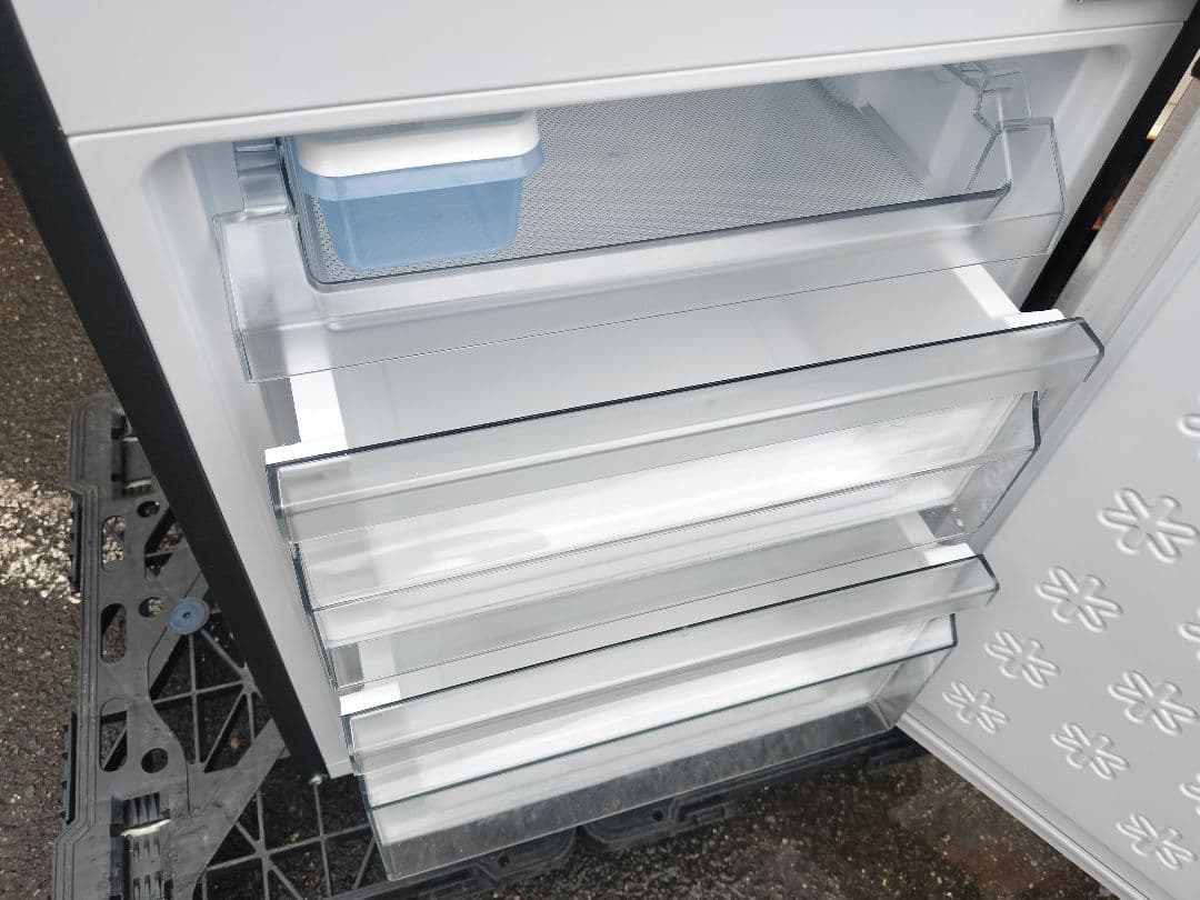 Haier 173L冷蔵庫「ステンレスブラック」JR-XP2NF173F-XK