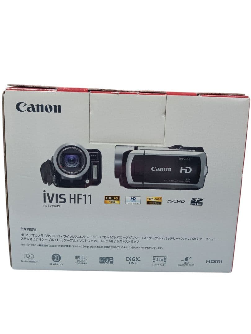 付属品完備 Canon iVIS HF11 動作確認済み ビデオカメラ