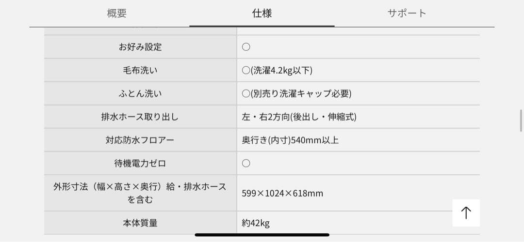 【Panasonic】全自動洗濯機8kg 2021年度製 / NA-FA80H8