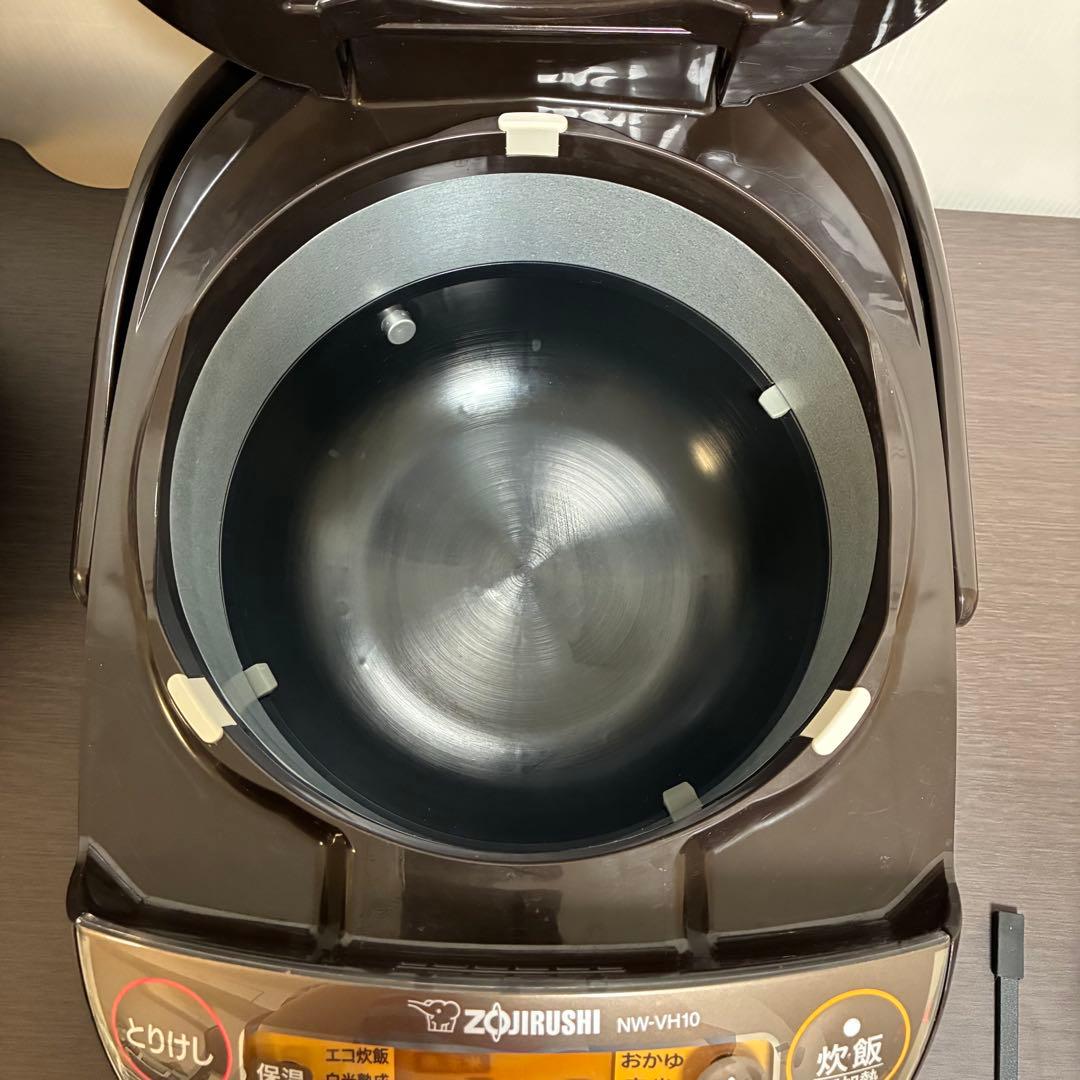 【美品】2022年製 ZOJIRUSHI NW-VH10 極め炊き 5.5合炊き