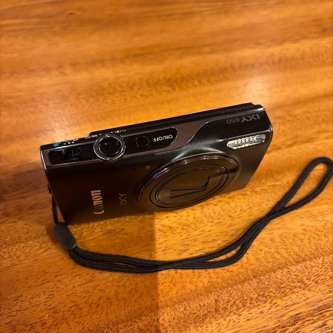 Canon IXY 650 ブラック　コンデジ